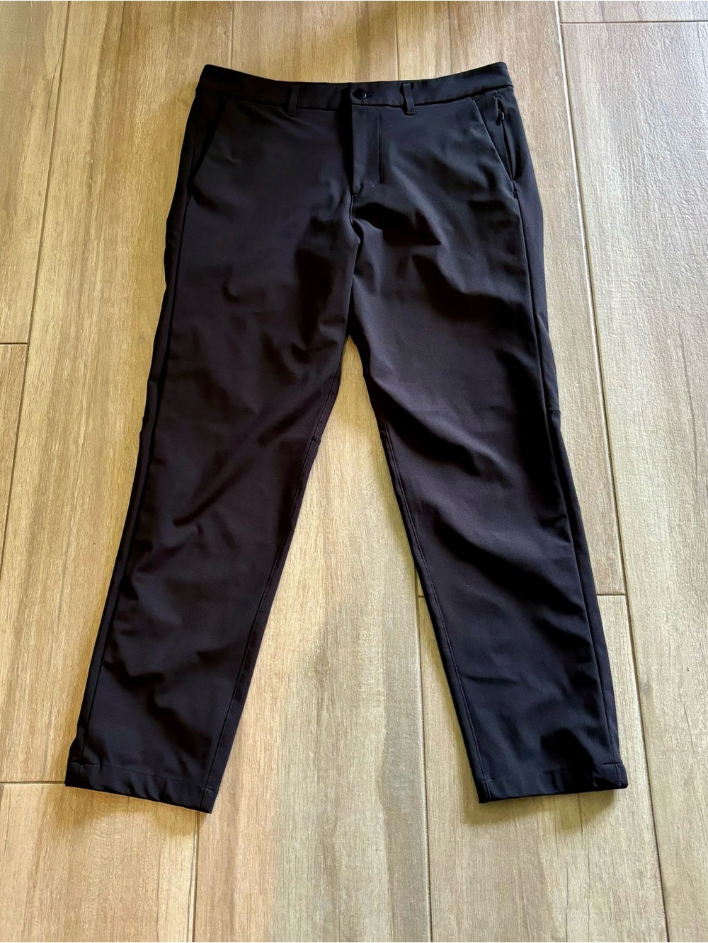 Lululemon Athletica Black Commission Pant Slim Straight Size 32